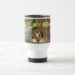 Beagle Love Travel Mug Reisbeker