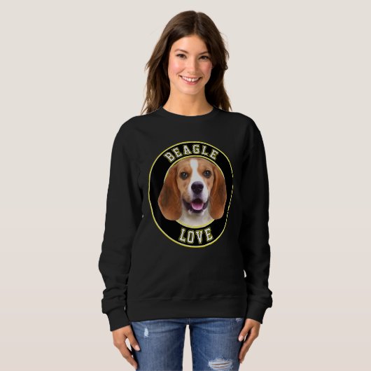 Beagle Love Women Mannen Girls Boys Trui (Voorkant volledig)
