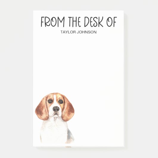 Beagle Lover Post-it® Notes (Voorkant)