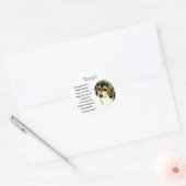 Beagle Lovers Gifts Ronde Sticker (Envelop)