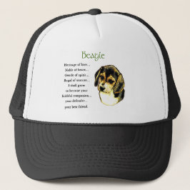 Beagle Lovers Gifts Trucker Pet