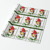 Beagle Lovers KerstMerry Cadeaupapier (Uitgerold)