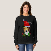 Beagle Lovers Kerstmis Trui (Voorkant volledig)