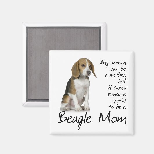 Beagle Ma Magnet (Voorkant / Achterkant)