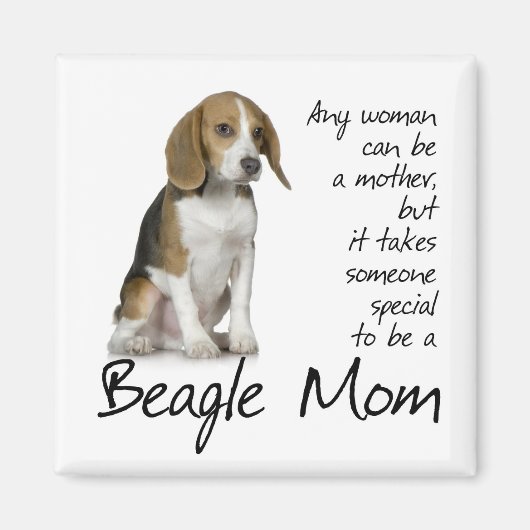 Beagle Ma Magnet (Voorkant)