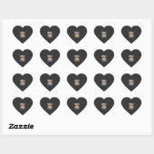 Beagle Maakt Me Gelukkig Hond Liefhebber Hart Sticker (Vel)