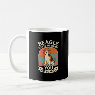 Beagle Maakt Me Gelukkig Jij Niet Zo Veel Hond Koffiemok
