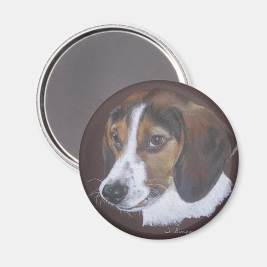Beagle Magneet (Voorkant / Achterkant)