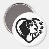 Beagle Magneet (Voorkant / Achterkant)