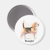 Beagle Magneet (Voorkant / Achterkant)