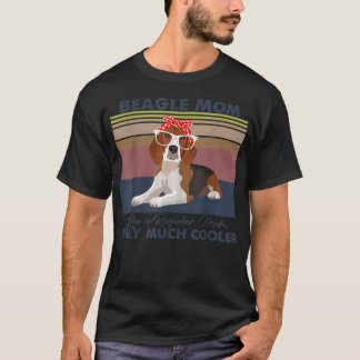 Beagle Mam Bandana Match  Moederdag Dog T-shirt