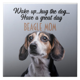 Beagle Mam Ceramic Tile Tegeltje