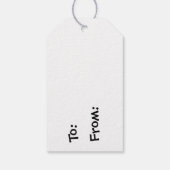 Beagle Mam (drie kleuren 3) Dog Cute Dog Mam Cadeaulabel (Achterkant)