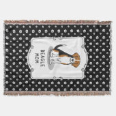 Beagle Mam (drie kleuren 3) Dog Cute Dog Mam Deken (Voorkant)