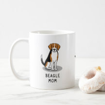 Beagle Mam (drie kleuren 3) Dog Cute Dog Mam
