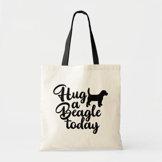Beagle Mam Puppy Lover Dog Cartoon Beagles Tote Bag (Voorkant)