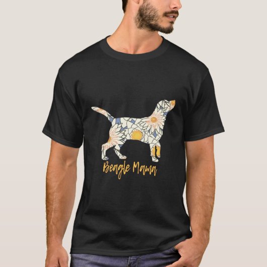 Beagle Mama Beagle Kleding Voor Vrouwen T-shirt (Voorkant)