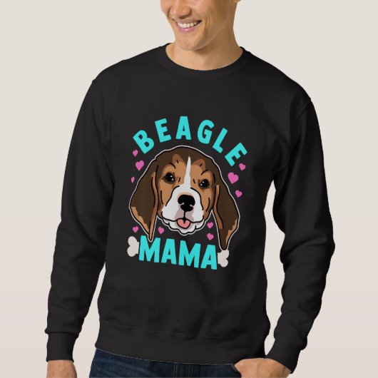 Beagle Mama Dog Owner Beagle Trui (Voorkant)
