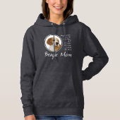 Beagle mama hoodie (Voorkant)