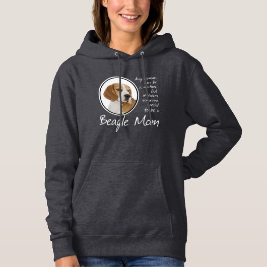 Beagle mama hoodie (Voorkant)