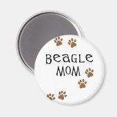 Beagle mama magneet (Voorkant / Achterkant)