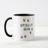 Beagle mama mok (Links)