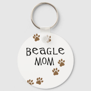 Beagle mama sleutelhanger