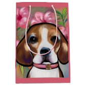 Beagle medium cadeauzakje (Voorkant)
