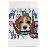 Beagle      medium cadeauzakje (Voorkant)