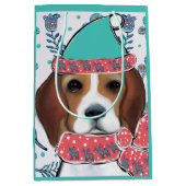 Beagle Medium Cadeauzakje (Voorkant)