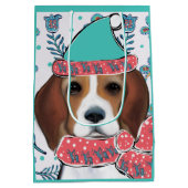 Beagle Medium Cadeauzakje (Achterkant)