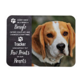 Beagle Memorial Magneet (Horizontaal)