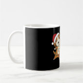 Beagle Merry Winter Animals Dog Coffee Koffiemok (Links)