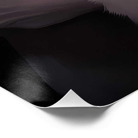 Beagle met Sinterklaas Feestelijke Kerstmis Perfect Poster (Hoek)