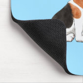 Beagle Mijn beste vriend Aangepaste Dog Naam Muismat (Hoek)