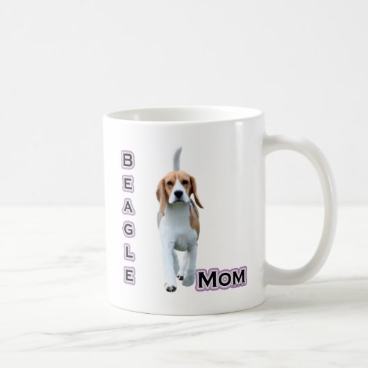 Beagle Moeder 4 Koffiemok (Rechts)