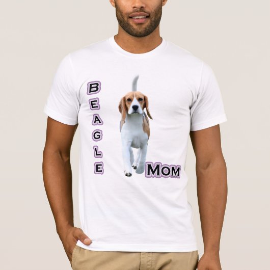 Beagle Moeder 4 T-shirt (Voorkant)