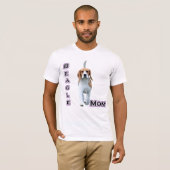 Beagle Moeder 4 T-shirt (Voorkant volledig)
