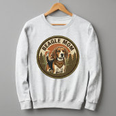Beagle Moeder Crewneck Beagle Hond Moeder Cadeau V Trui