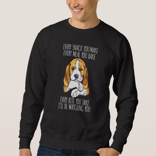 BEAGLE MOM DAD FUNNY DOG TRUI (Voorkant)