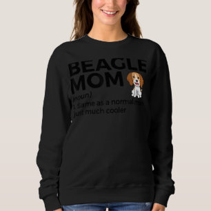 Beagle Mom Definition Funny Beagle Eigenaar Pet Do Trui