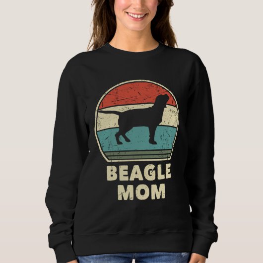 Beagle Mom Dog  Women   Beagle Mama Trui (Voorkant)