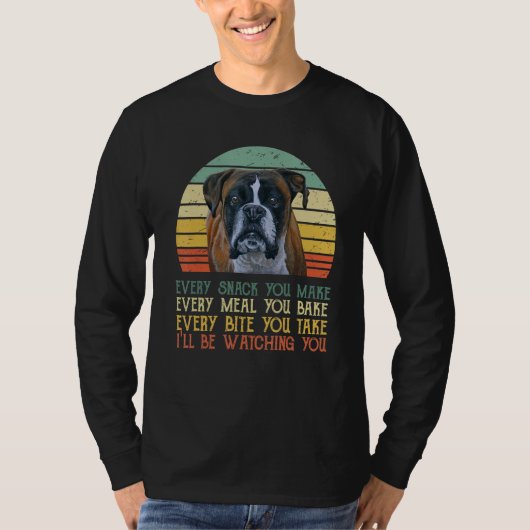 Beagle Mom Every Meal You Make I'll Be Watching Be T-shirt (Voorkant)
