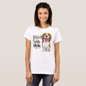 Beagle Mom Life T-shirt - Schattige Dog Mom Gift (Voorkant volledig)
