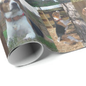 Beagle Montage Wrapping Paper to howl about Cadeaupapier (Rol Hoek)