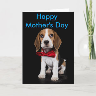 Beagle Mother's Day Card Kaart
