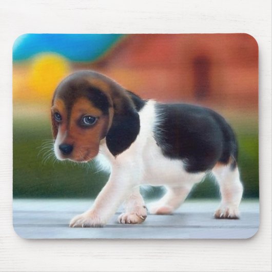 Beagle Mousepad Muismat (Voorkant)