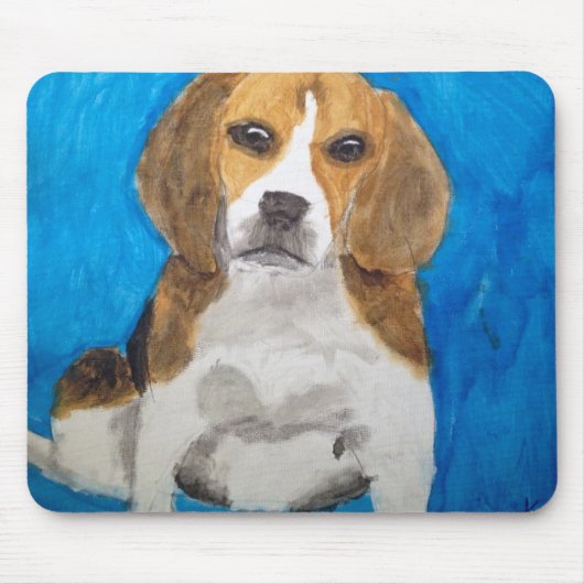 Beagle Mousepad Muismat (Voorkant)