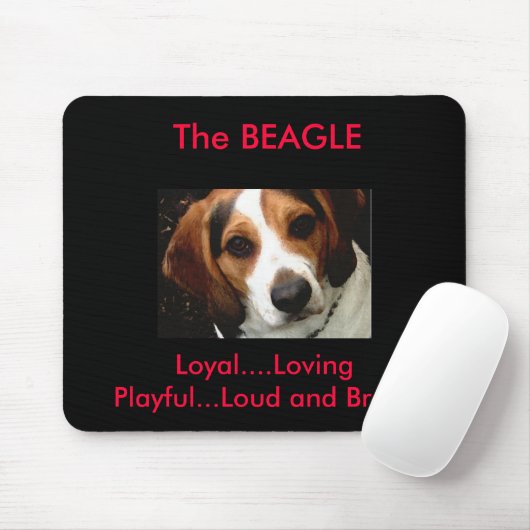 Beagle Muismat (Met muis)