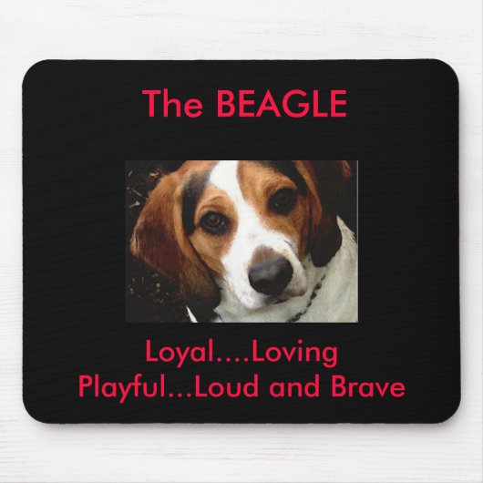 Beagle Muismat (Voorkant)